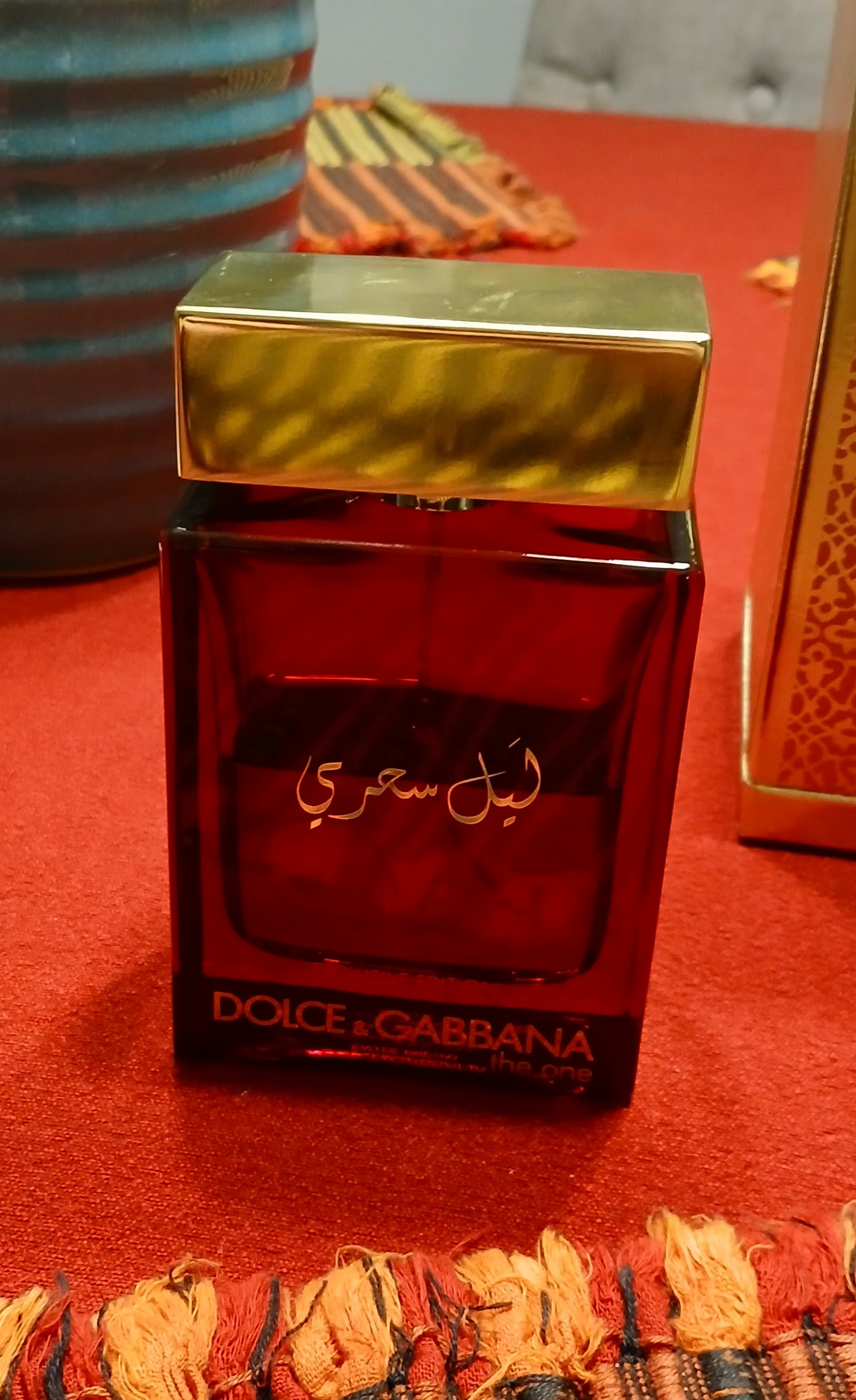 Dolce Gabbana the one mysterious night partial bottle